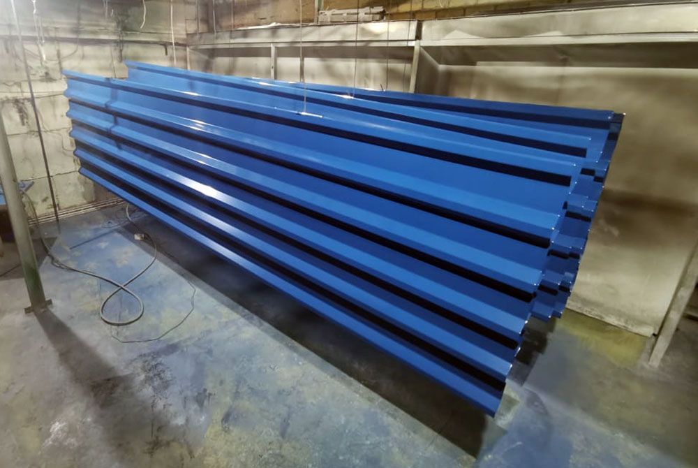 Порошковая окраска профлиста