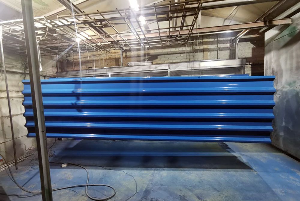 Порошковая окраска профлиста